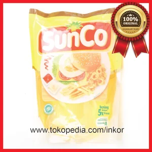 Gambar SUNCO MINYAK GORENG 5X VITAMIN A BENING 2L (1)