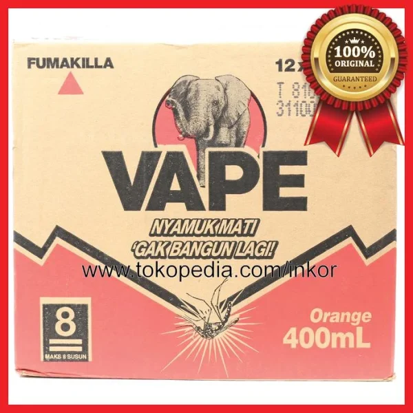 Gambar VAPE OBAT NYAMUK SEMPROT AEROSOL ORANGE 600ML (2)