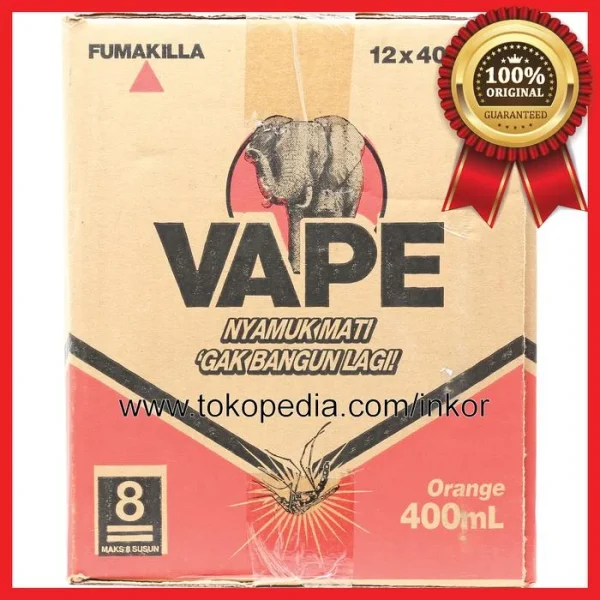 Gambar VAPE OBAT NYAMUK SEMPROT AEROSOL ORANGE 600ML (3)