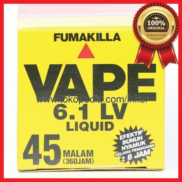 Gambar VAPE ULTRA ANTI NYAMUK CAIR SAKURA BLOSSOM 45 MALAM REFILL 45ML (5)