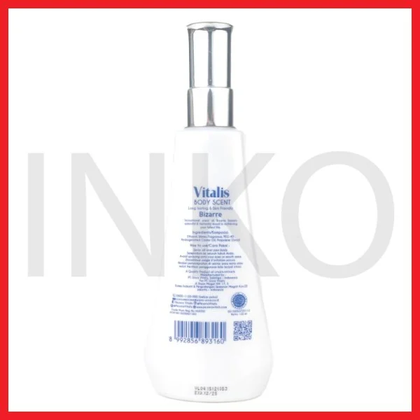 Gambar VITALIS BODY SCENT BIZARRE 120ML (2)