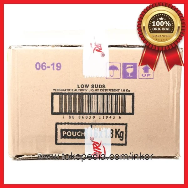 Gambar YURI-MATIC CAIRAN PENCUCI PAKAIAN LAVENDER LOW SUDS 1 (5)