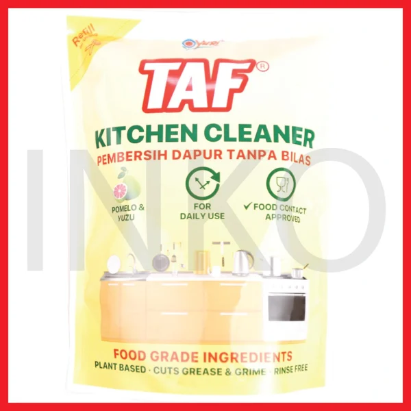 Gambar YURI TAF SPRAY KITCHEN CLEANER PEMBERSIH DAPUR POUCH 375ML (1)