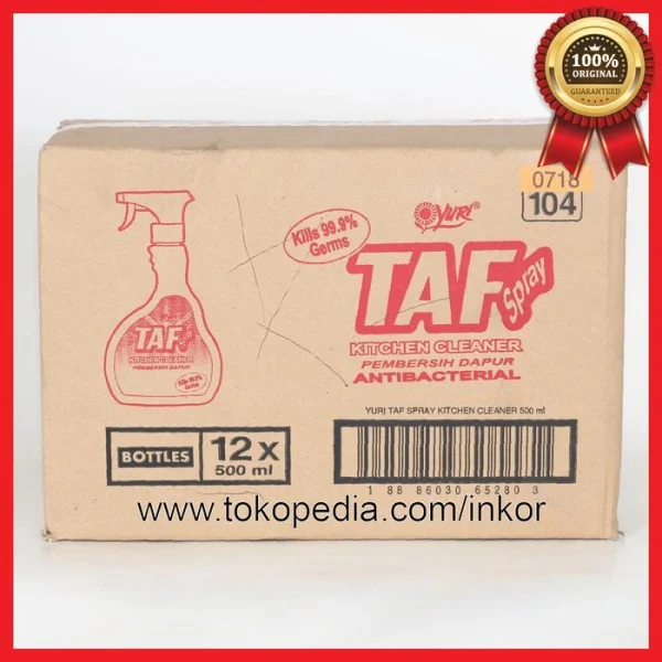 Gambar YURI TAF SPRAY KITCHEN CLEANER PEMBERSIH DAPUR SEMPROT 500ML (5)