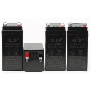 KLOP ACID LOAD BATTERY AKU 4V4AH