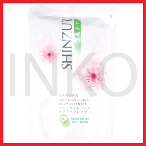 SHINZUI SAKURA SKIN LIGHTENING BODY CLEANSER REFILL 420ML