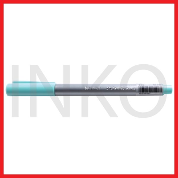 FABER CASTELL FINELINER CLIP CAP PALE GREEN INK 1PCS