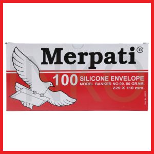 KIKY AMPLOP MERPATI 100 SILICONE ENVELOPE 90 80GR