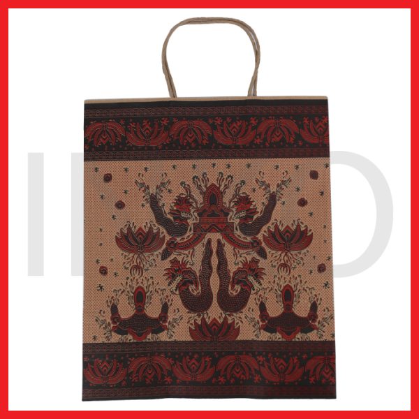 OKEY KRAFT PAPER BAG B BATIK NOGO