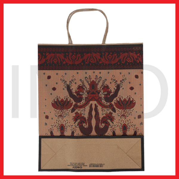 OKEY KRAFT PAPER BAG B BATIK NOGO