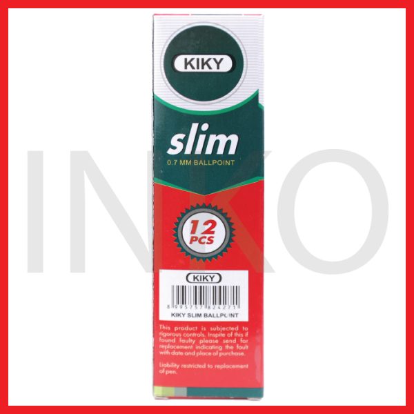 KIKY SLIM BALLPOINT 0.7MM 12PCS