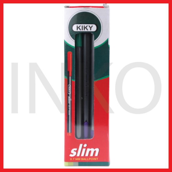 KIKY SLIM BALLPOINT 0.7MM 12PCS