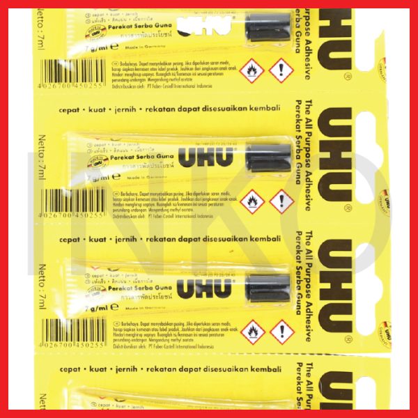 UHU ALL PURPOSE PEREKAT SERBA GUNA 7ML BLISTER