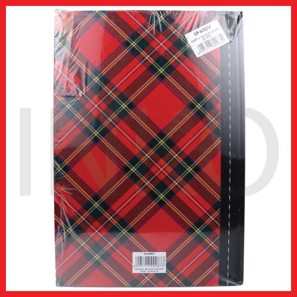 OKEY BUKU FOLIO 100 PLAID
