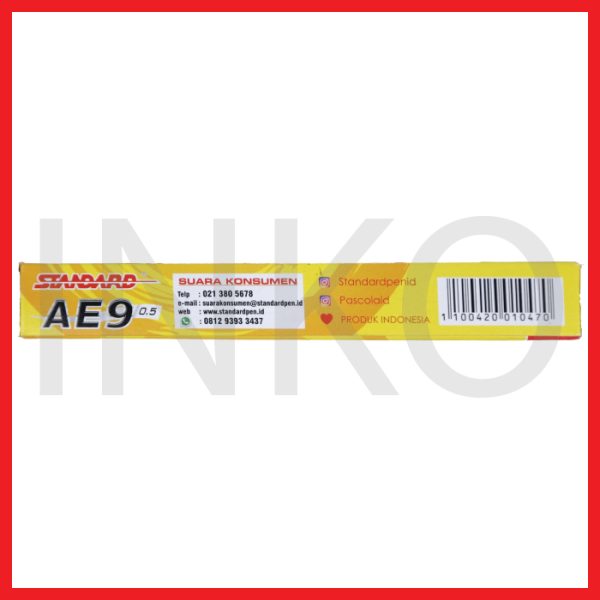 STANDARD AE9 0.5 BLACK 12PCS