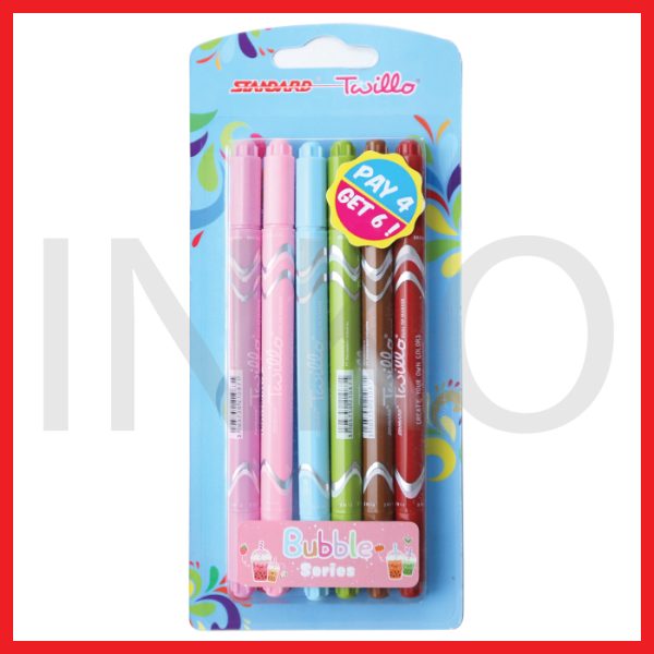 STANDARD TWILLO BUBBLE SERIES 6 BLISTER