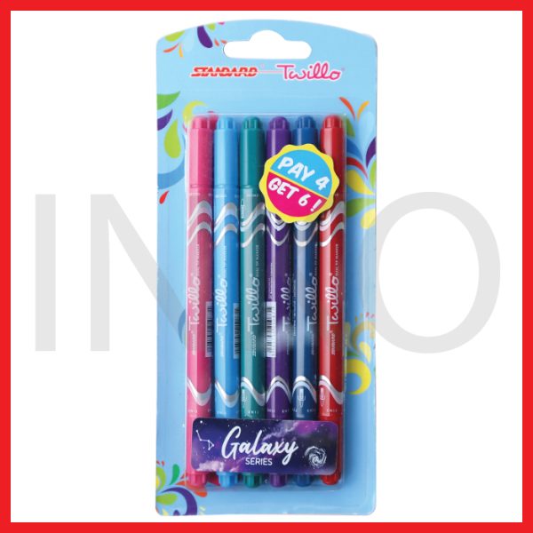STANDARD TWILLO GALAXY SERIES 6 BLISTER