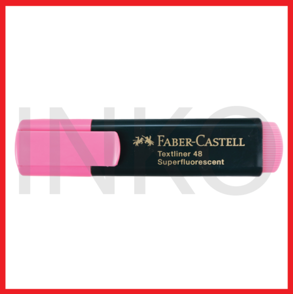 ginee_20260909143133081_4391077112.png FABER CASTELL TEXTLINER 48 SUPERFLUORESCENT PINK INK