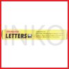 STANDARD LETTERS GEL SL03 BLACK 12PCS