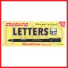 STANDARD LETTERS GEL SL03 BLACK 12PCS