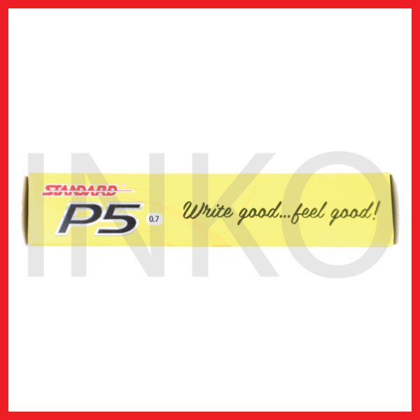 ginee_20260909144041693_5616978225.jpg STANDARD P5 0.7 BLACK 12PCS