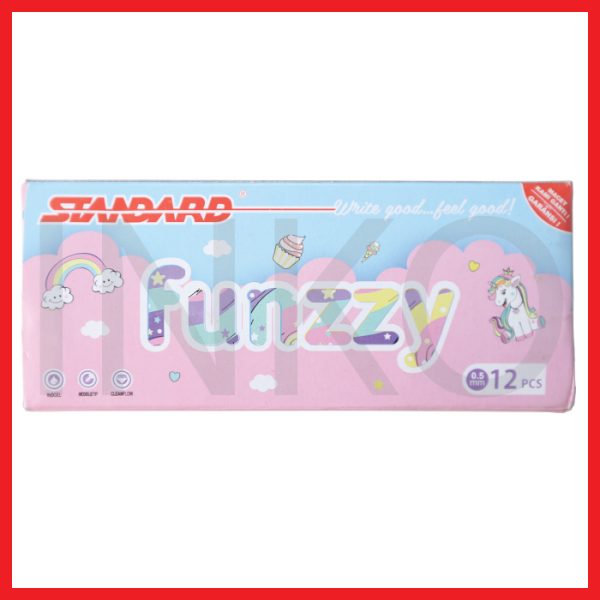STANDARD FUNZZY UNICORN 0.5 BLACK 12PCS