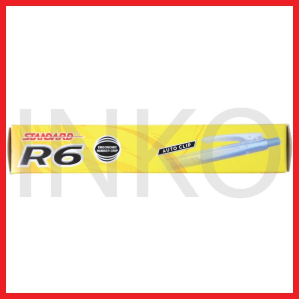 STANDARD R6 TIP POINT FINE BLACK 12PCS
