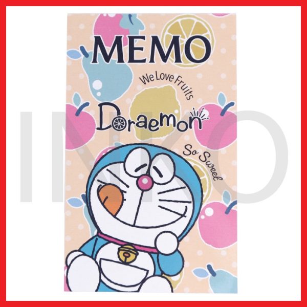 ginee_20260909153251189_2502452681.jpg KIKY MEMO TAPE PAD 100 DORAEMON LOVE FRUITS