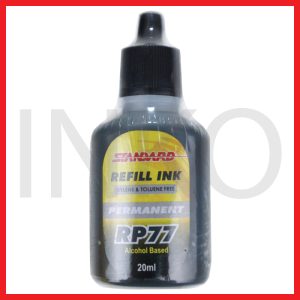 ginee_20260909155637703_3809445669.jpg STANDARD PERMANENT REFILL INK BLACK RP77 20 ML