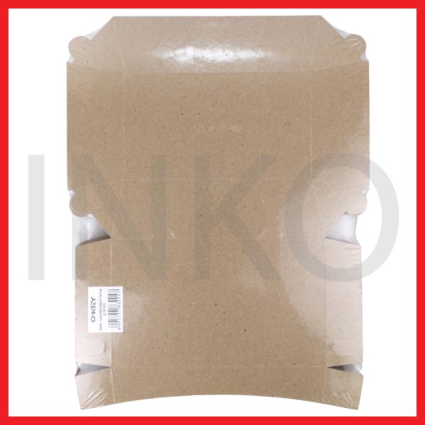 OKEY LUNCHBOX KRAFT 18X11X5 100PCS