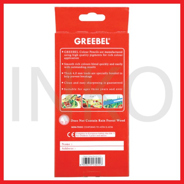 ginee_20260910115024981_1766799343.jpg GREEBEL CLASSIC COLOR PENCIL 4.00MM 5712 12COLOUR