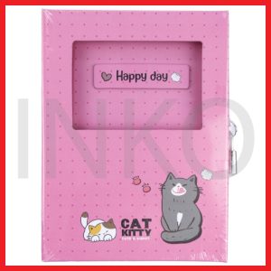 KIKY A6 HARD COVER W BOX FUNNY ANIMAL CARTOON