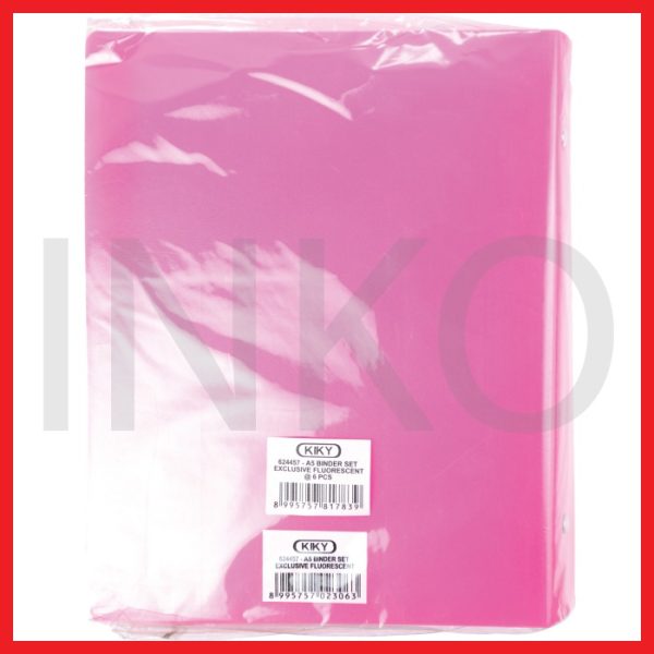 ginee_20260910123920274_0427768849.jpg KIKY A5 BINDER SET EXCLUSIVE FLUORESCENT