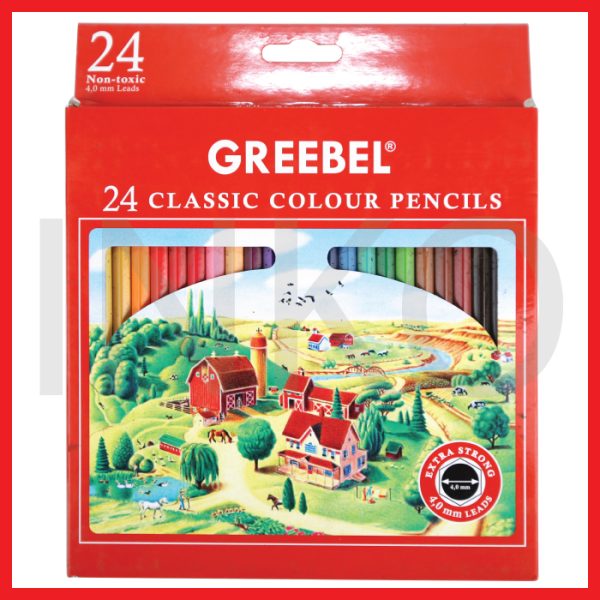 GREEBEL CLASSIC COLOR PENCIL 4.00MM 5724 24COLOUR