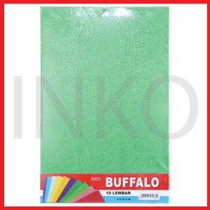 KIKY BUFFALO 33X21.5CM 10LEMBAR HIJAU