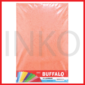 KIKY BUFFALO 33X21.5CM 10LEMBAR ORANGE