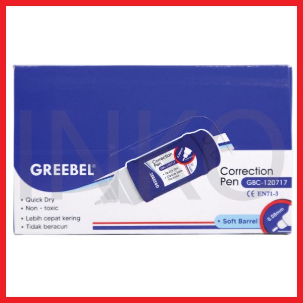 GREEBEL CORRECTION PEN 120717 12PCS