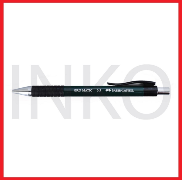 ginee_20260910151431496_7931224604.png FABER CASTELL MECHANICAL PENCIL GRIP MATIC 1318 0.5 GREEN 1PCS