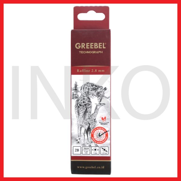 ginee_20260910155023389_5334126743.jpg GREEBEL PENCIL 2B TECHNOGRAPH 7019 12PCS