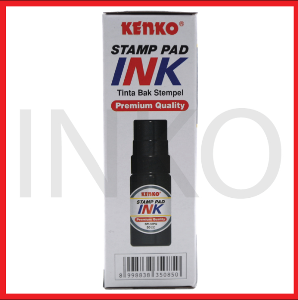 KENKO STAMP PAD INK BLACK 50CC