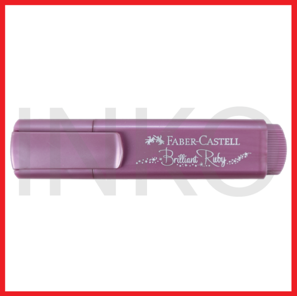 ginee_20260910170338494_9410268898.png FABER CASTELL TEXTLINER 46 METALLIC BRILLIANT RUBY