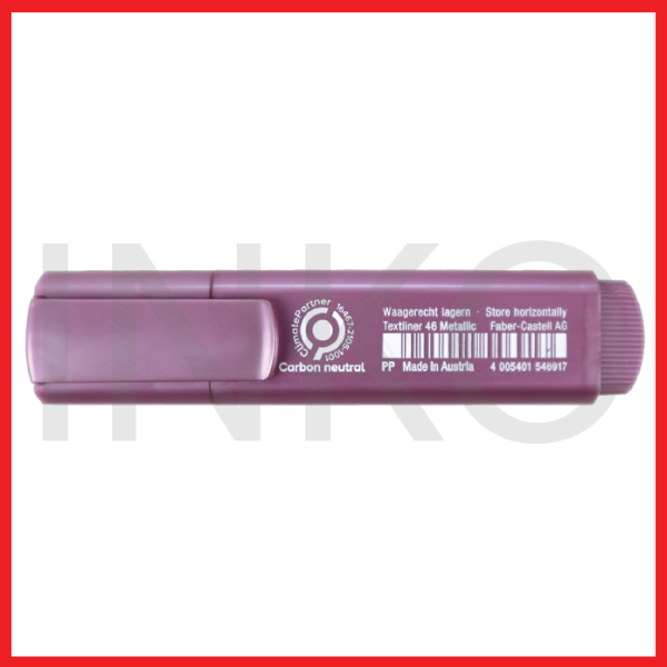 ginee_20260910170404693_6072325587.png FABER CASTELL TEXTLINER 46 METALLIC BRILLIANT RUBY