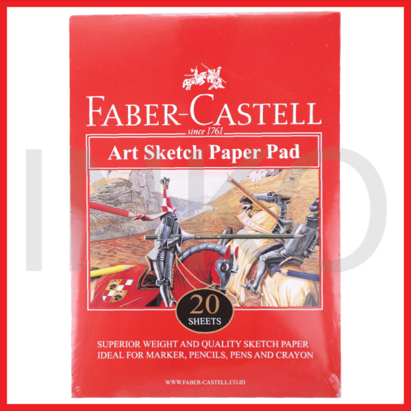 ginee_20260911101318864_1244587502.png FABER CASTELL ART SKETCH PAPER PAD A5