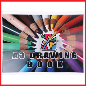KIKY BUKU GAMBAR A3 COLORFULL PENCIL