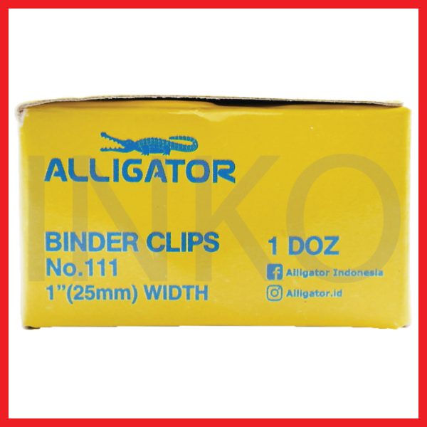 ginee_20260911153908258_0030471052.jpg ALLIGATOR BINDER CLIPS NO.111 25MM