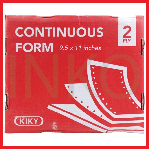 ginee_20260911154159453_5173228493.jpg KIKY CONTINUOUS FORM 9.5X11 INCHES 2PLY PRS WHITE RED