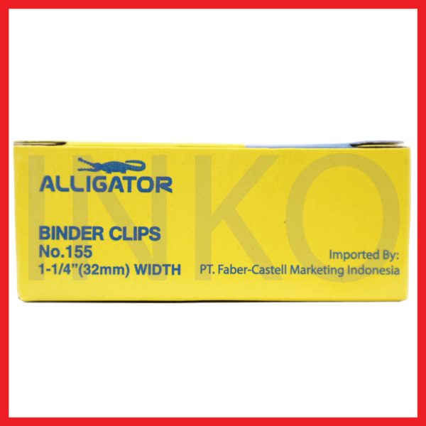 ginee_20260911154330457_6446237567.jpg ALLIGATOR BINDER CLIPS NO.155 32MM