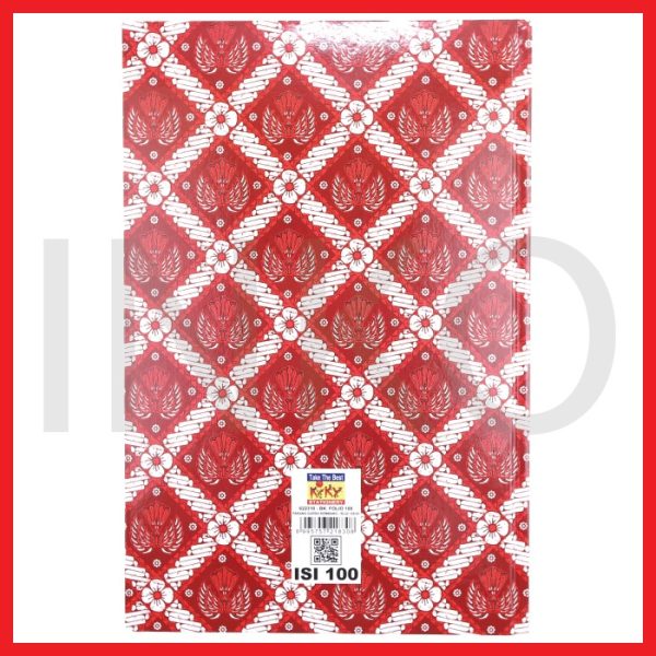 ginee_20260911155118656_4372445063.jpg KIKY BUKU FOLIO 100 PARANG GURDO KEMBANG
