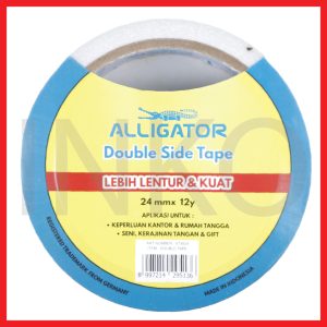 ginee_20260911155807992_4460952999.jpg ALLIGATOR DOUBLE SIDE TAPE 24MMX12Y