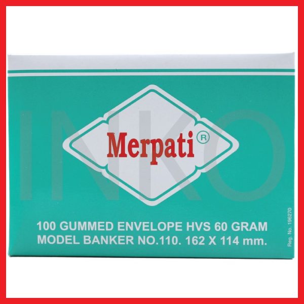 ginee_20260911160445899_7105976593.jpg KIKY AMPLOP MERPATI 100 GUMMED ENVELOPE 110 60GR